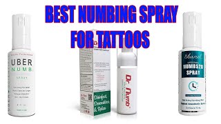 ✅ 5 Best Numbing Spray for Tattoos In 2022  What numbing spray do tattoo artists use [upl. by Lehcim533]