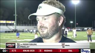 Perrysburg Bounces Back with Road Win at Findlay [upl. by Galina]