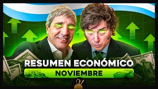 El Peso Argentino la Moneda más Fuerte del Mundo  Resumen Económico Noviembre [upl. by Ellednek224]