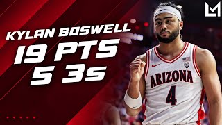 Kylan Boswell LIGHTS UP Oregon With 5Three’s🔥  19 PTS  Full Highlights [upl. by Eiryk]