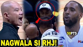 Nagwala si RHJ sinugod ang Bench ng Rain or Shine Hinamon pa si Coach Yeng  Naghalimaw si Rahlir [upl. by Atalya230]