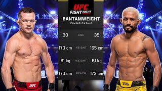 Petr Yan vs Deiveson Figueiredo Full Fight  UFC Fight Night [upl. by Eitsyrc]