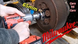 TEST Milwaukee M18 FUEL 18V High Torque 34”  BOLT TEST 65 mm [upl. by Condon]