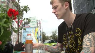 Machine Gun Kelly On DMX Mystikal and Tattoos  SXSW 2012 [upl. by Larrie]