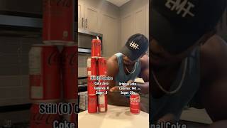 Coke Zero Vs Regular Coke diethack fatloss fitness gym [upl. by Lafleur730]