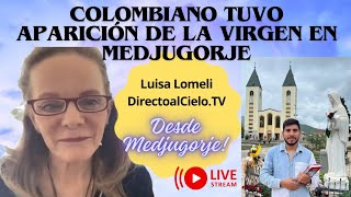 COLOMBIANO TUVO APARICION DE LA VIRGEN EN MEDJUGORJE [upl. by Ninehc]