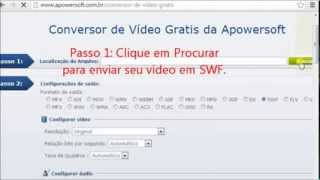 Como converter vídeos de SWF para MP4 grátis [upl. by Todd699]