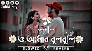 O Amar Bulbuli Sonar Moyna Re  ও আমার বুলবুলি সোনার ময়না রে Slowed Reverb Lofi Song  Bangla Son [upl. by Yereffej]