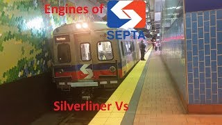 Engines of SEPTA Silverliner Vs [upl. by Josselyn]