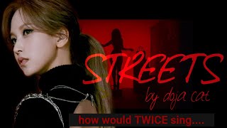 How would TWICE 트와이스 subunit Sing Streets by Doja Cat [upl. by Nike]