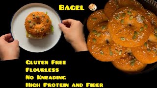 RED LENTIL BAGEL Recipe Without Dry Yeast From Scratch by Dimple [upl. by Allan]