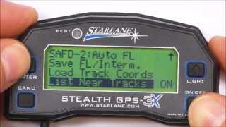 GPS Laptimer Stealth GPS 3X LITE httpwwwstarlaneshopde [upl. by Akimahs]