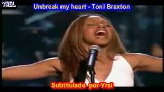 Unbreak my heart Toni Braxton Lyrics [upl. by Woodford]