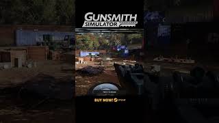 TEST SHOOTING M1 GARAND  GUNSMITH SIMULATOR pov shorts gunsmithsimulator guns steam M1GARAND [upl. by Nwahsiek]