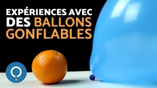 Exploser un ballon à distance et sans le toucher [upl. by Eerb]