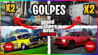 GOLPES AL X2 En Gta 5 Online NOTA SEMANAL 🤑✅ [upl. by Ahcsropal]