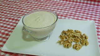 Cómo hacer salsa de nueces ideal para pastas y carnes [upl. by Davenport]