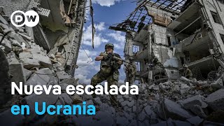 Ucrania emite alertas de bombardeo en casi todo su territorio tras ataques rusos [upl. by Locklin]