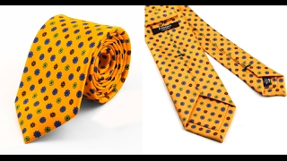 Handmade Silk Ties UK  Panahlondoncom  Italian Silk Tie [upl. by Mccahill]