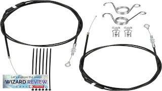 YOXUFA 75 inch Go Kart Throttle Cable Kit for Predator 212cc 196cc Review [upl. by Attayek]