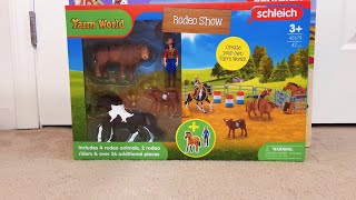 “🎁 Unboxing the Schleich 2024 Rodeo Show amp Riding Arena 🌵🐴 Sets” [upl. by Nanci]