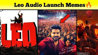 LEO Audio Launch Update Meme Review FtVidamuyarchi Update [upl. by Salakcin218]