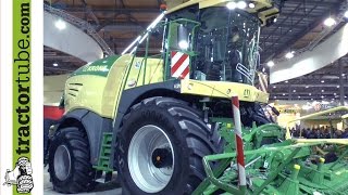 Agritechnica 2013 Krone stellt die beiden neuen Feldhäcksler BiGX 480 und BiGX 580 vor [upl. by Airol]