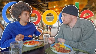 Wie schmeckt das Essen im Google Office London 🇬🇧 [upl. by Ard]