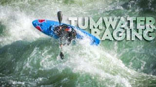 Kayaking Tumwater Canyon Raging Whitewater Rapids with Aniol Serrasolses [upl. by Idna165]