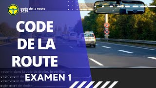 Nouveau Test Code de la Route 2025  Série 1  Préparezvous 40 Questions [upl. by Ettenrahc21]