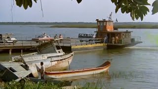 Iguape filme de 1978 no centro histórico e balsa da Juréia Barra do Ribeira [upl. by Isle]