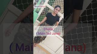 challa  main lad Jana  uri movie songindependence day special ♥️dance videoAnjali Singh ✌️ [upl. by Rhodie]