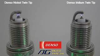 Denso Spark Plug Comparo  Nickel Twin Tip vs Iridium Twin Tip [upl. by Ajtak746]