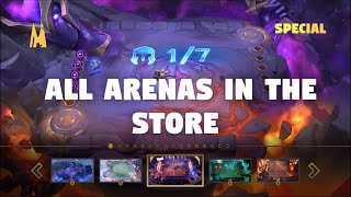 All Arenas In The Store  TFT SET 9 [upl. by Key]