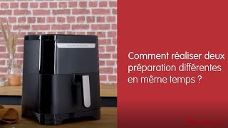 MOULINEX  Easy Fry amp Grill XXL  comment réaliser 2 préparations en même temps [upl. by Ahseiat639]