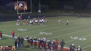 Earlham High School vs Riverside High School Mens Varsity Football [upl. by Gurango]