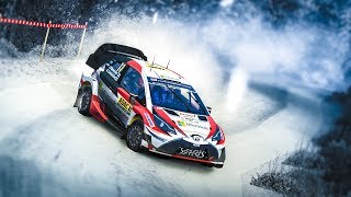 RBR  Toyota Yaris WRC  Joux Verte Snow [upl. by Janessa980]