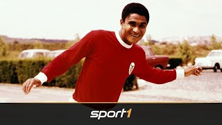 Portugals Nationalheld Wie gut war eigentlich Eusébio  SPORT1 [upl. by Antsirhc71]