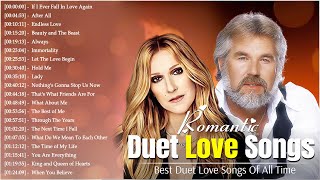 The Best Duet Love Songs With Lyrics Classic Duet Songs Male and Female 80s 90s [upl. by Bremble]