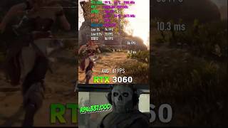 AMD Radeon RX 6600XT 8GB vs NVIDIA GeForce RTX 3060 12GB ojonesu rtx3060 rx6600xt vgacomparison [upl. by Harding]