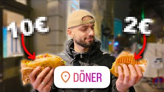 BILLIG vs TEUER DÖNER in WIEN – Lohnt sich der Unterschied 🥙✨ [upl. by Ahseital]