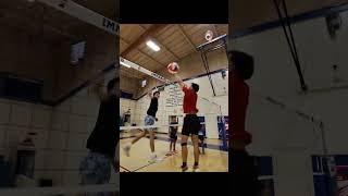 POV  jumpscare volleyball shortsfeed raybanmeta [upl. by Ahasuerus]