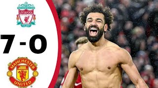 Liverpool vs Manchester United 70 Extended Goals amp Highlights [upl. by Haskins]