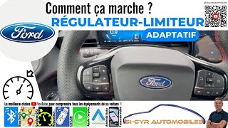 FORD le régulateur et le limiteur de vitesse comment ça marche [upl. by Annekim]