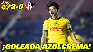 AMÉRICA GOLEA AL ATLAS EN LIGA MX JORNADA 8 APERTURA 2024 🏆 EN ZONA FUT [upl. by Reifinnej]