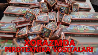 XORAZMDA PIROTEXNIKA VOSITALARI OLIB YURGAN SHAXS USHLANDI [upl. by Jorey]