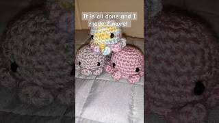 Making octopuses for Saturday 🦑 shortsvideo crochet [upl. by Niad]