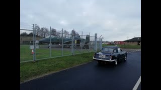 1967 Triumph Vitesse drive to USAF Bentwaters [upl. by Anerev]