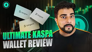 TANGEM has the BEST KASPA WALLET [upl. by Nnaynaffit702]