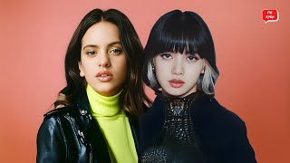 Big Surprise BLACKPINK Lisa Collaborates with Rosalia for Latest Music Project [upl. by Ativet]